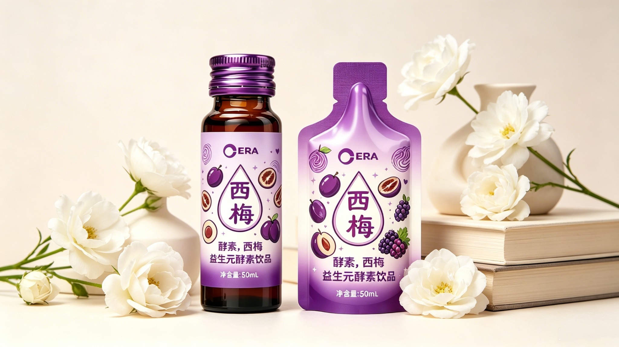 西梅益生元酵素饮品